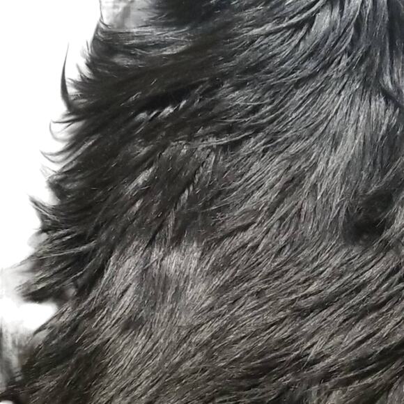 New Marciano Los Angeles Faux Long Hair Jacket - Picture 11 of 13